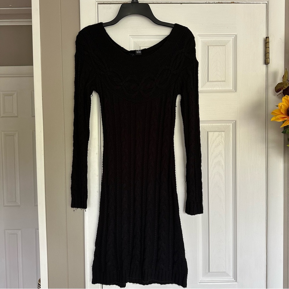 Black Sweater Dress